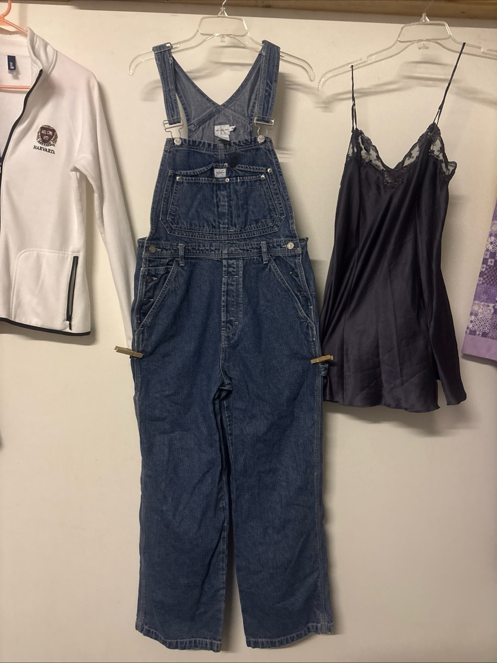 Vintage 90s M y2k Calvin Klein Ck Overalls